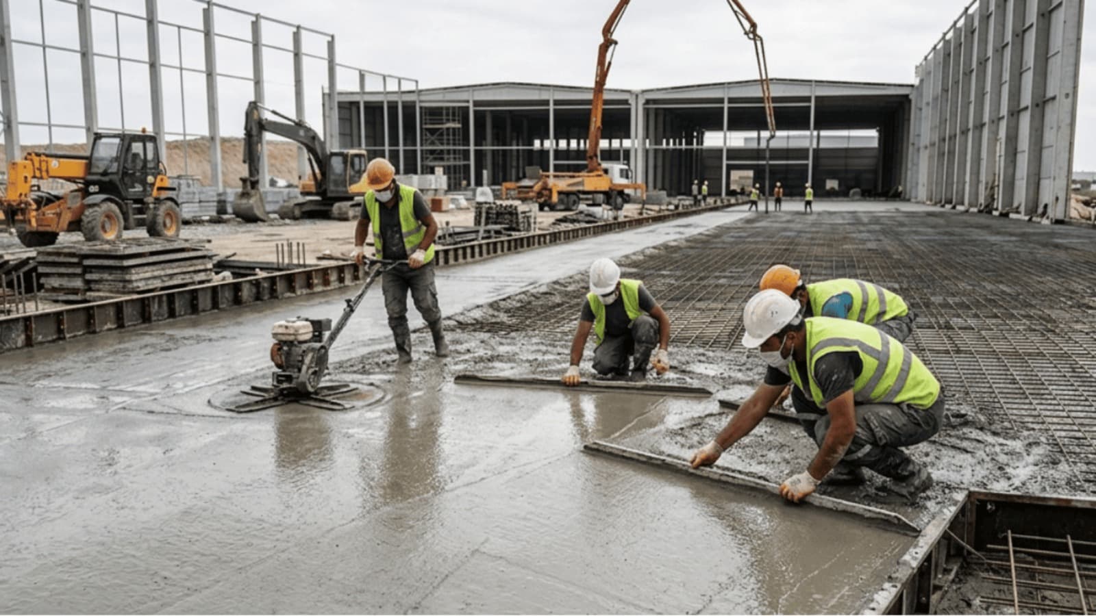 Saha Beton Uygulama Fatih
